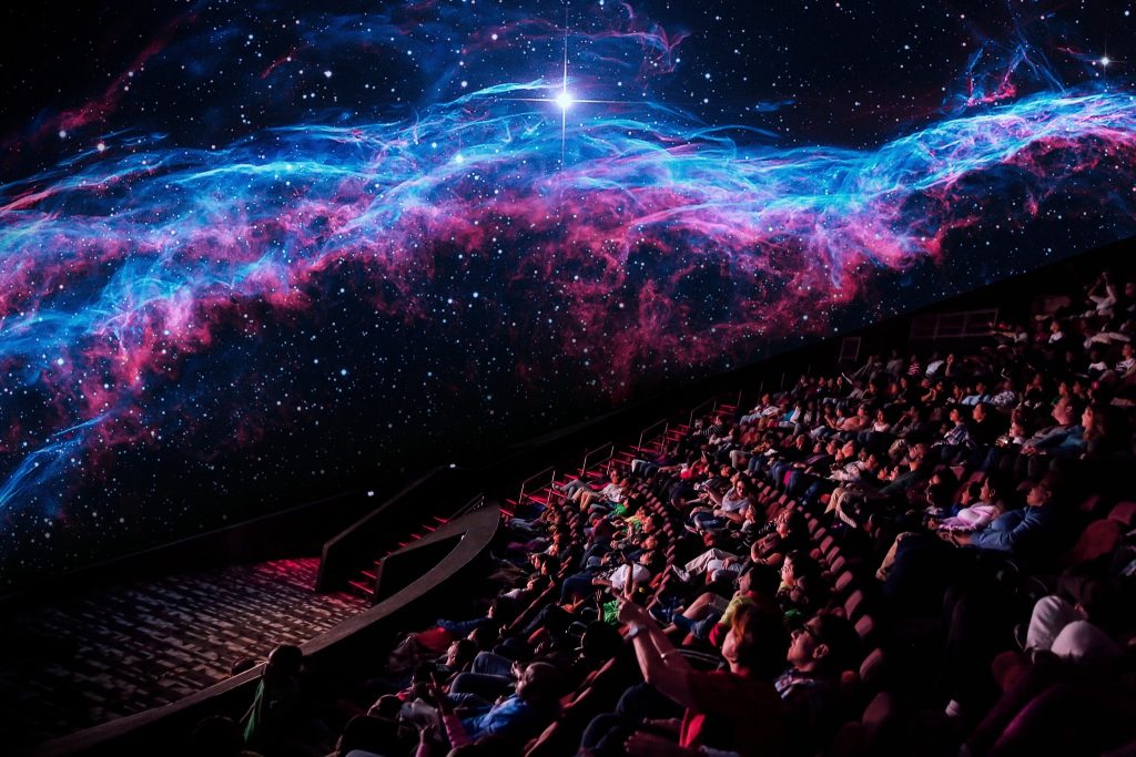 Jennifer Chastly Planetarium at Liberty Science Center. 