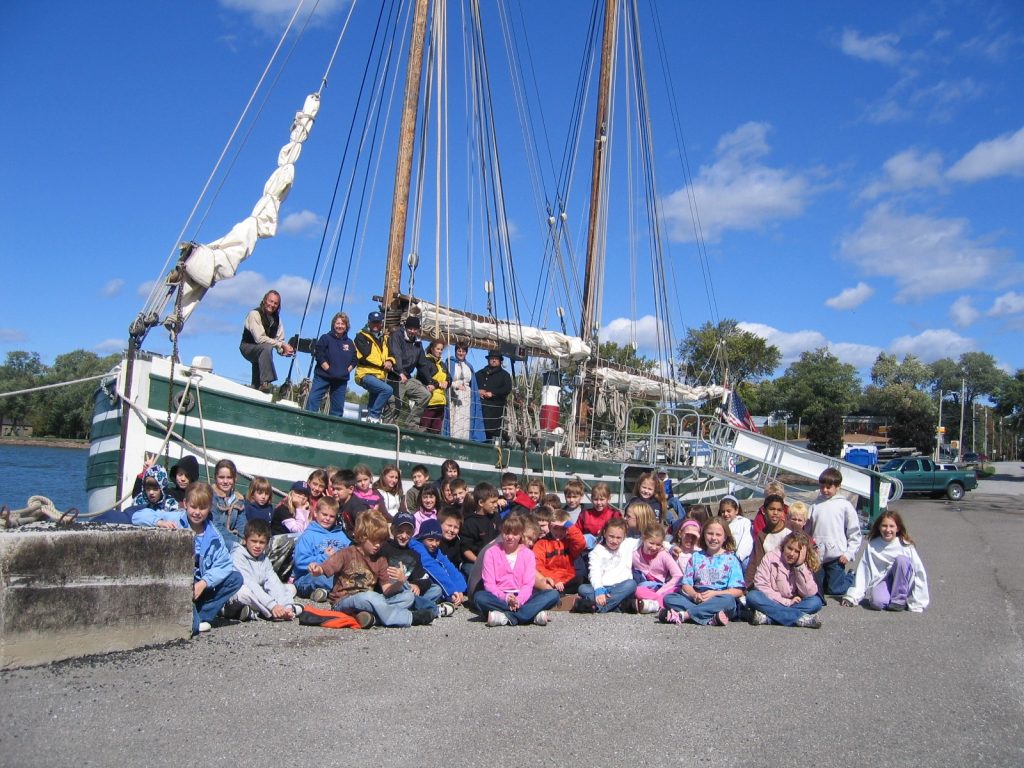 The Museum’s replica schooner Lois McClure has been a staple of our education. Photo credit Lake Champlain Maritime Museum Facebook