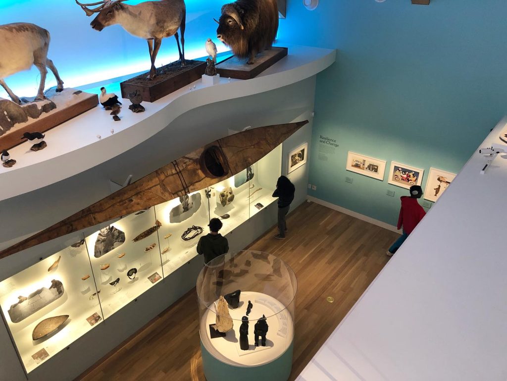 Unique culture is showcased at The Peary-MacMillan Arctic Museum. 