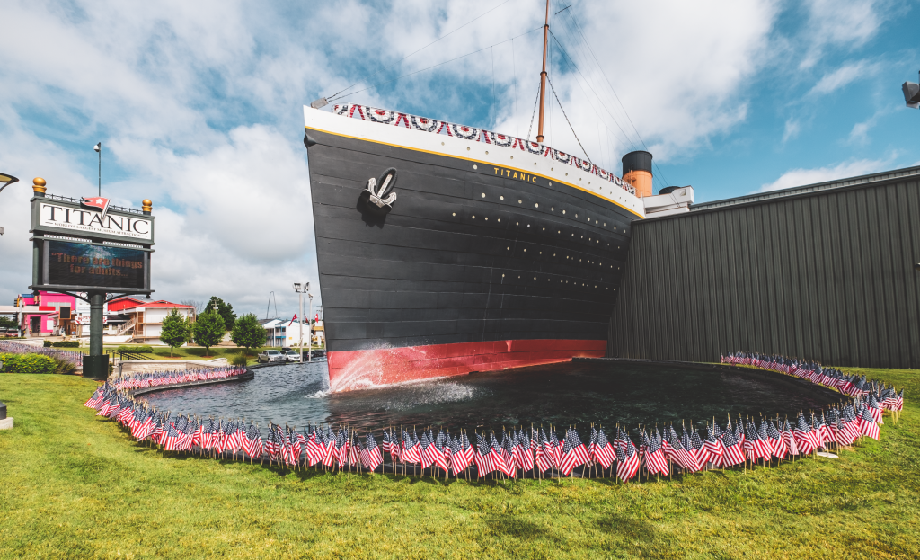 Titanic Museum Attraction in Branson, MO.