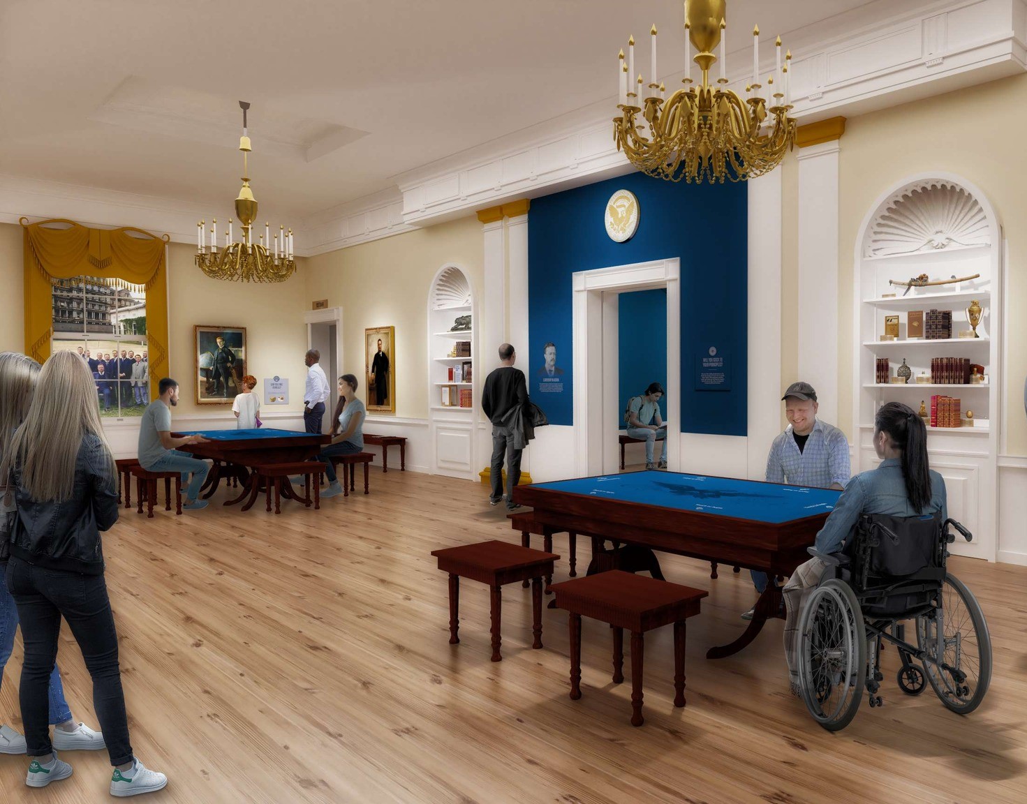 A mockup of the new Theodore Roosevelt Presidential Library. Credit Theodore Roosevelt Presidential Library Facebook