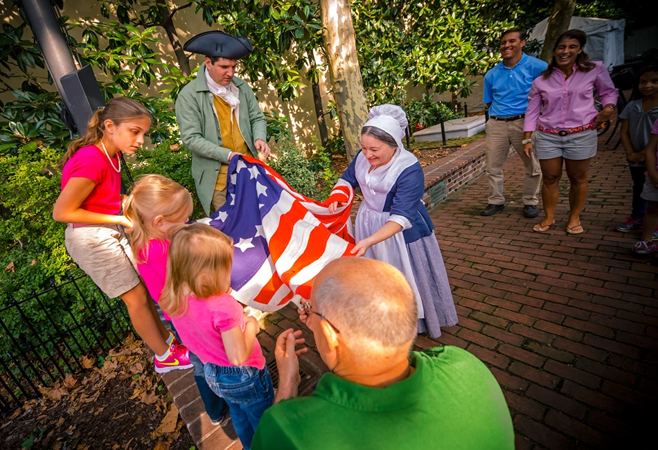 Betsy Ross House. Photo by M. Kennedy 