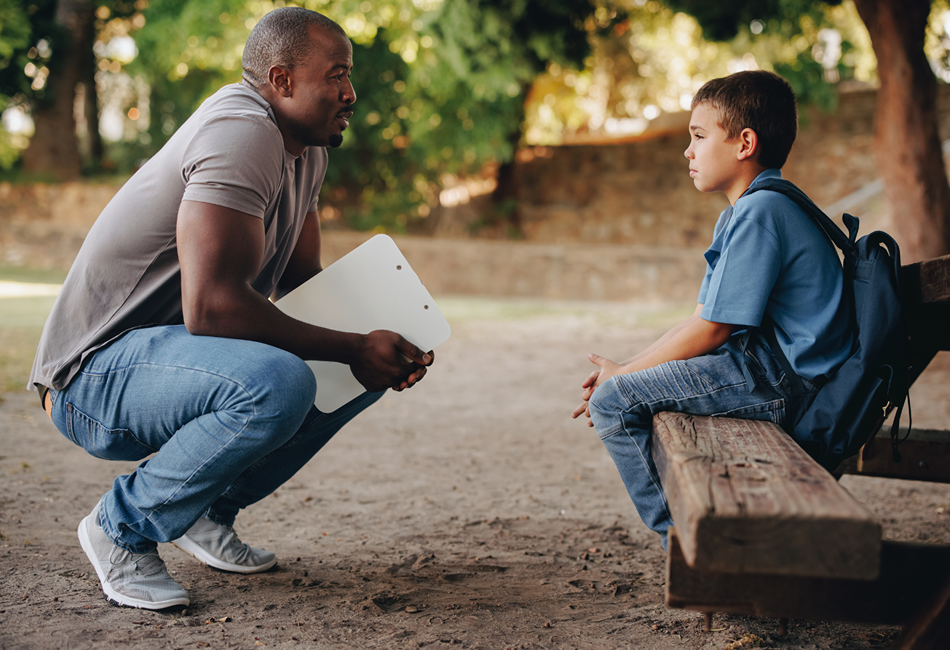 Check in with students regularly throughout the trip. Credit Canva