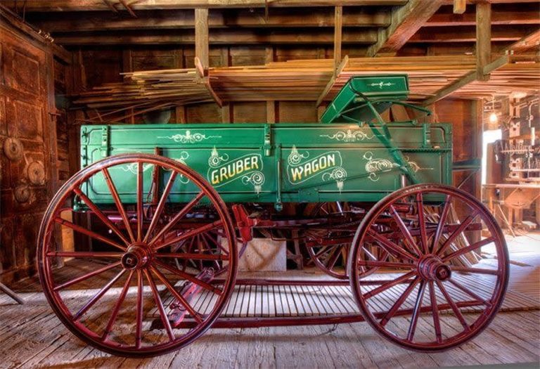 Berks County Heritage Center Box Wagon at the Gruber Wagon Works 768x525