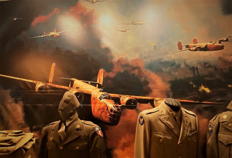 General Carl Spaatz National USAAF Museum Bombers and Uniforms.  768x525