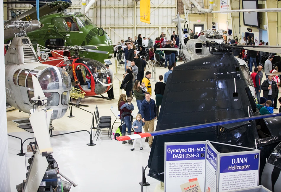 American Helicopter Museuem in Chester County, PA. Photo credit - Chester County's Brandywine Valley