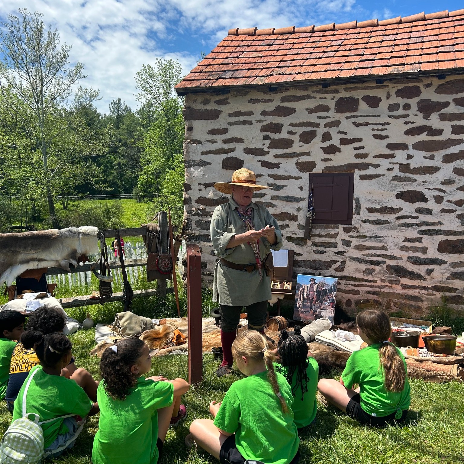 Daniel Boone Homestead in Berks County, PA. Photo credit - DBH