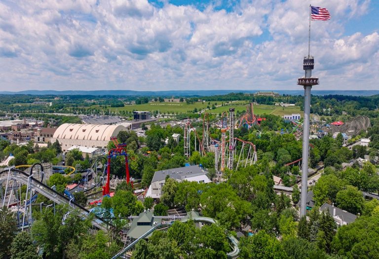 Hersheypark in Hershey PA. Credit Visit Hershey and Harrisburg 768x525