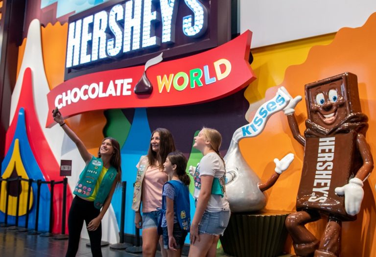 Hersheys Chocolate World. Credit Visit Hershey and Harrisburg 768x525