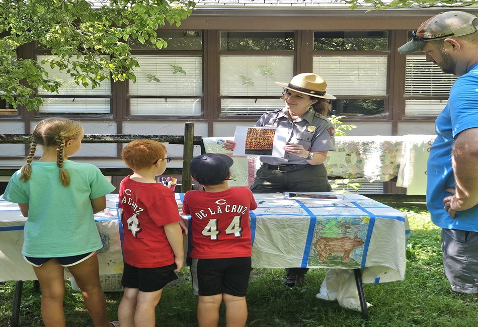 Junior Ranger program at Great Smoky Mountains National Park.