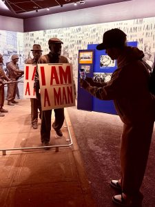 Members of the music group Wu-Tang Clan visit the National Civil Rights Museum in April 2026. Credit National Civil Rights Museum Facebook