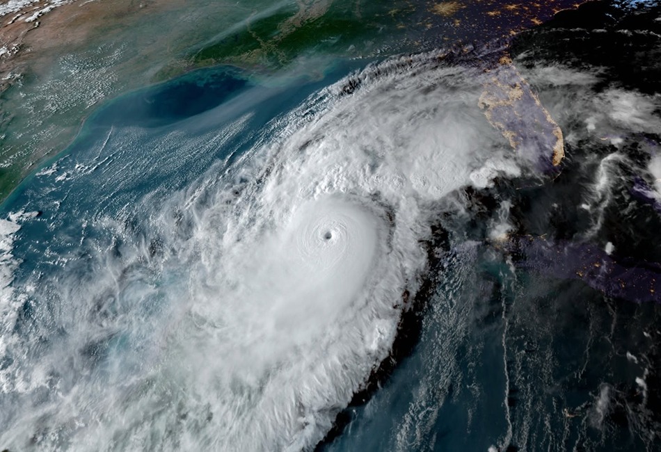 NOAA's GOES-16 satellite captured Hurricane Milton approaching the western coast of Florida on Oct. 8, 2024.