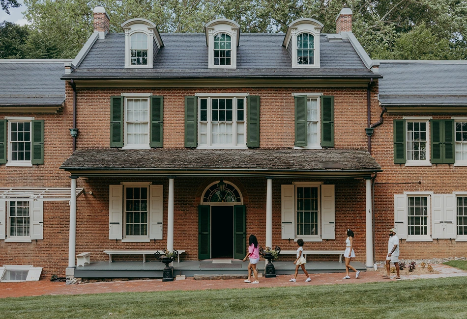 President James Buchanan's Wheatland in Lancaster, PA. Photo credit - Gabe McMullen