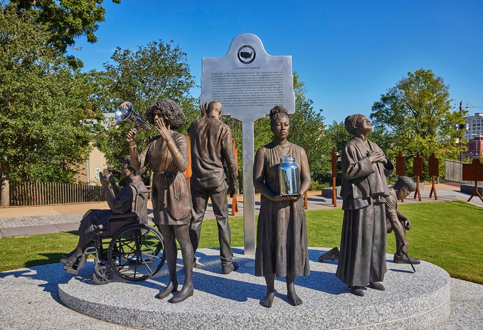 The National Memorial for Peace and Justice, one of the Legacy Sites. Credit The Legacy Sites Facebook