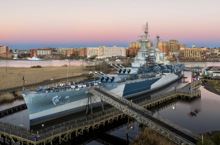 Battleship USS NORTH CAROLINA 768x508
