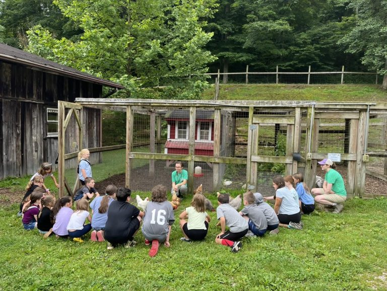 Immersive programs bring students up close to animal science at Heritage Farm. Credit Heritage Farm Facebook 768x578